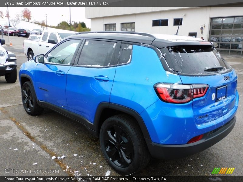 Laser Blue Pearl / Black 2021 Jeep Compass Altitude 4x4