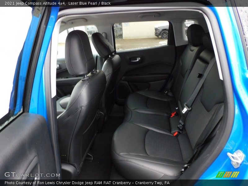 Rear Seat of 2021 Compass Altitude 4x4