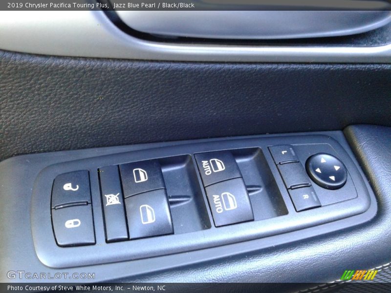 Jazz Blue Pearl / Black/Black 2019 Chrysler Pacifica Touring Plus