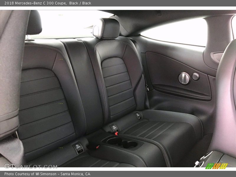 Black / Black 2018 Mercedes-Benz C 300 Coupe