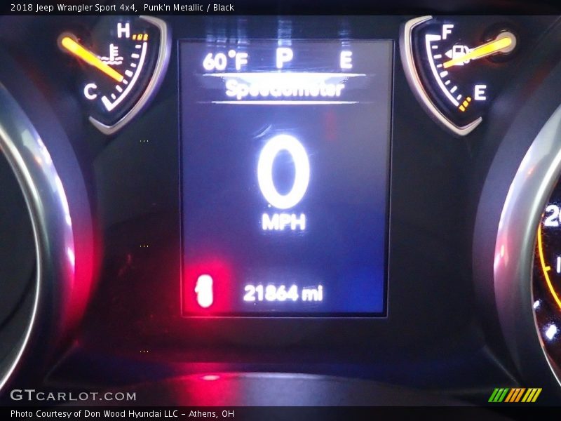 Punk'n Metallic / Black 2018 Jeep Wrangler Sport 4x4