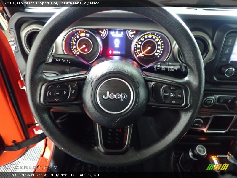 Punk'n Metallic / Black 2018 Jeep Wrangler Sport 4x4