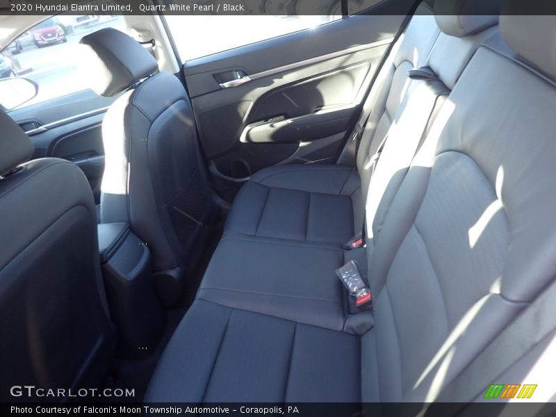 Quartz White Pearl / Black 2020 Hyundai Elantra Limited