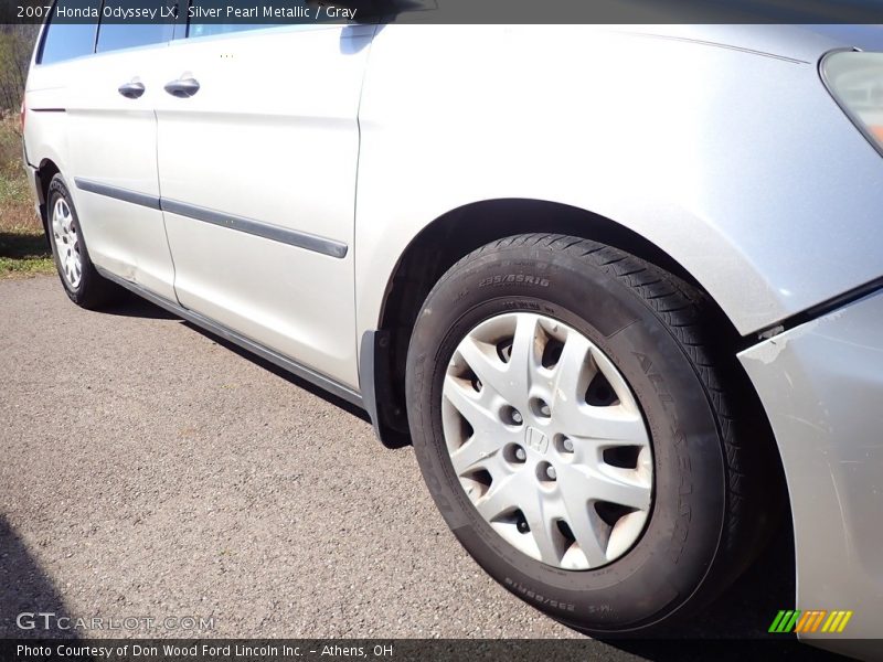 Silver Pearl Metallic / Gray 2007 Honda Odyssey LX