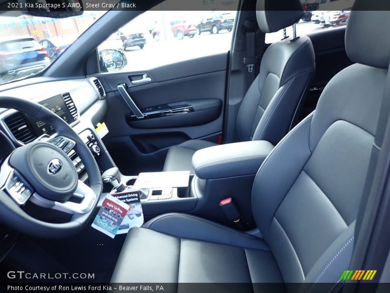 Front Seat of 2021 Sportage S AWD