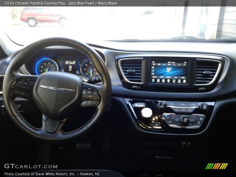 Jazz Blue Pearl / Black/Black 2019 Chrysler Pacifica Touring Plus