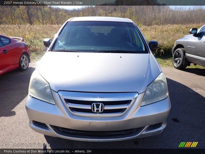 Silver Pearl Metallic / Gray 2007 Honda Odyssey LX