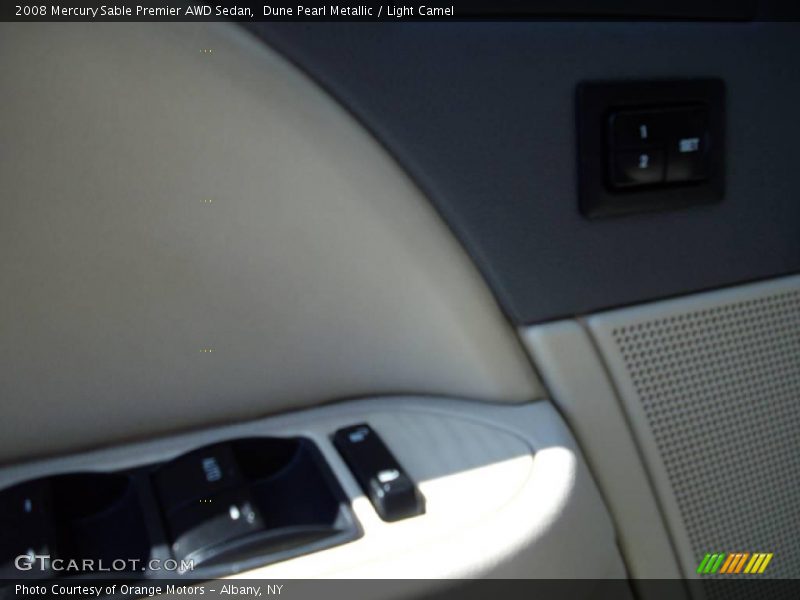 Dune Pearl Metallic / Light Camel 2008 Mercury Sable Premier AWD Sedan