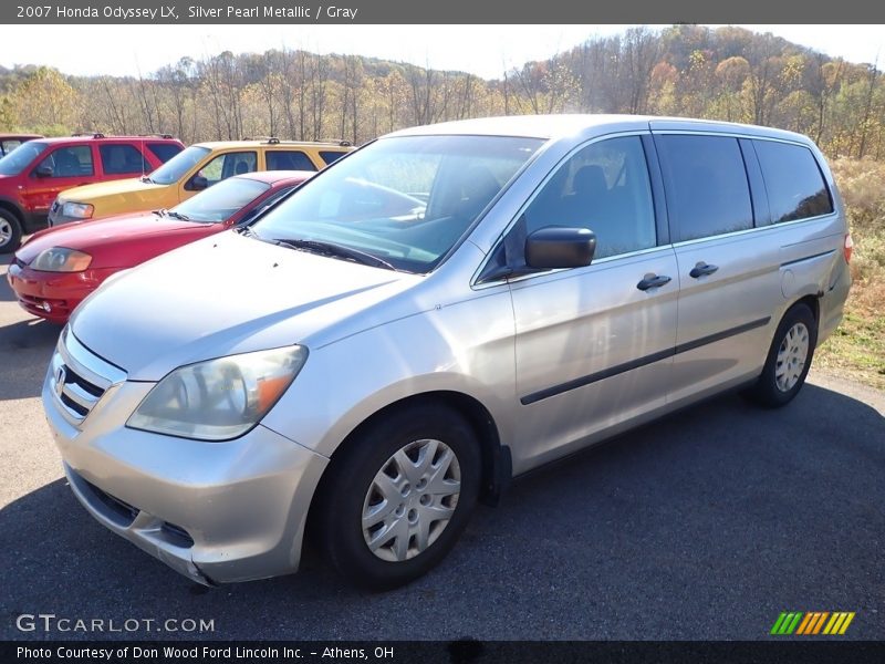 Silver Pearl Metallic / Gray 2007 Honda Odyssey LX