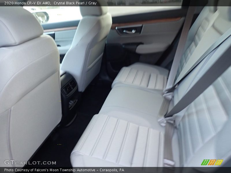 Crystal Black Pearl / Gray 2020 Honda CR-V EX AWD