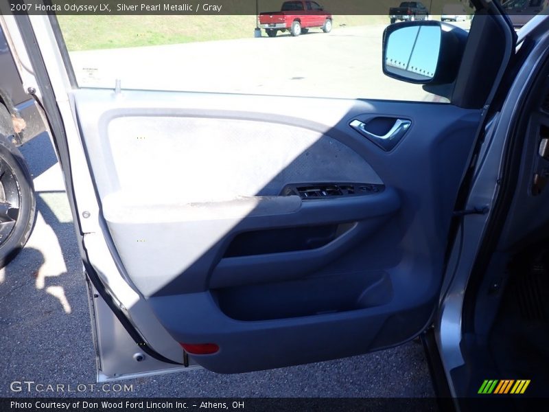 Silver Pearl Metallic / Gray 2007 Honda Odyssey LX