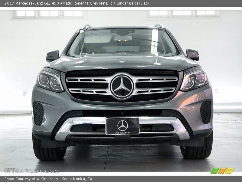 Selenite Grey Metallic / Ginger Beige/Black 2017 Mercedes-Benz GLS 450 4Matic