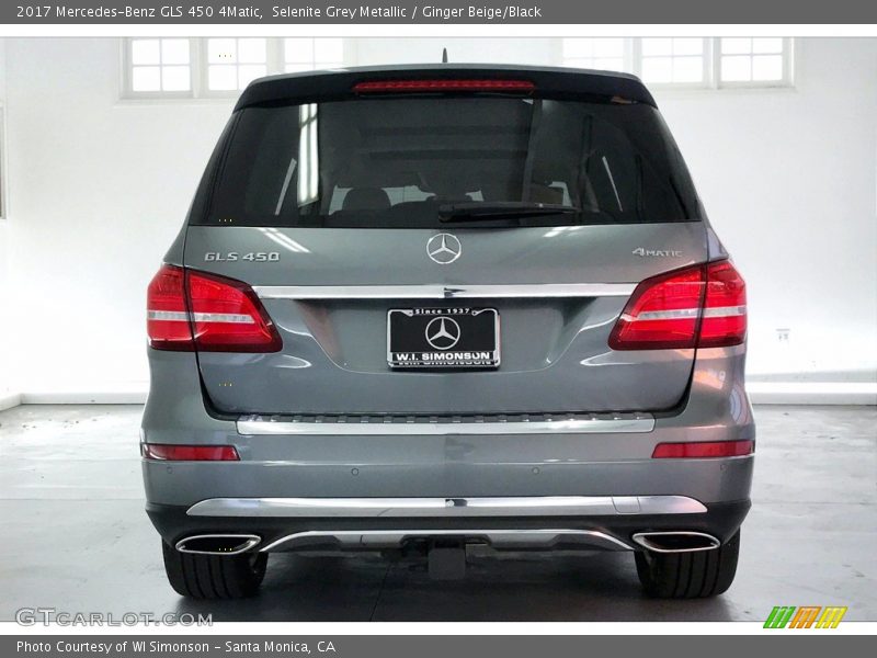 Selenite Grey Metallic / Ginger Beige/Black 2017 Mercedes-Benz GLS 450 4Matic