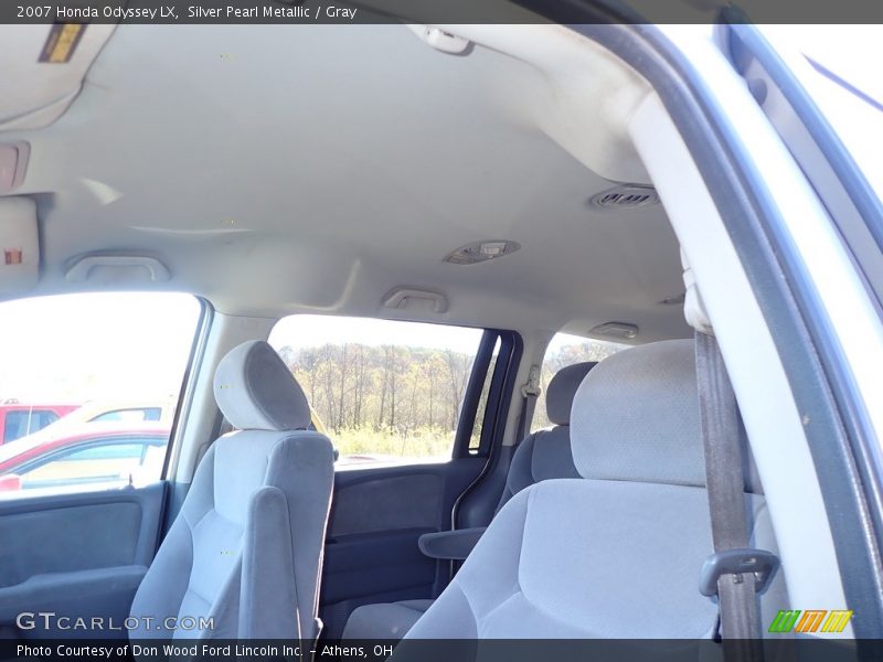 Silver Pearl Metallic / Gray 2007 Honda Odyssey LX