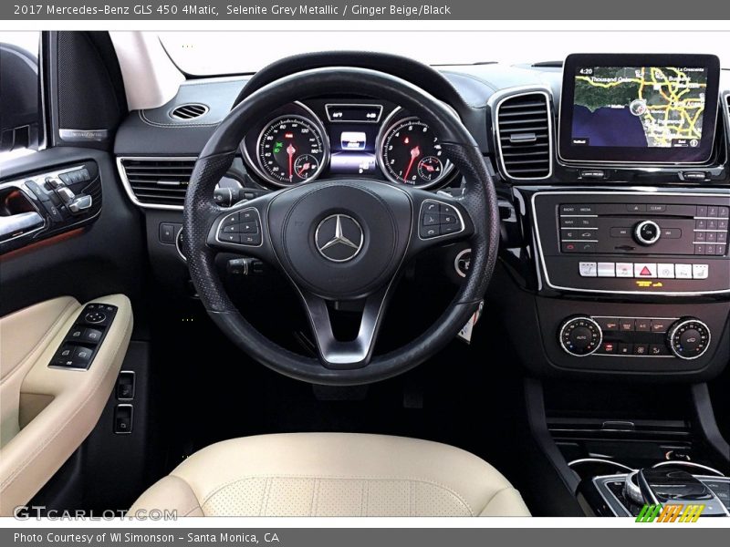 Selenite Grey Metallic / Ginger Beige/Black 2017 Mercedes-Benz GLS 450 4Matic