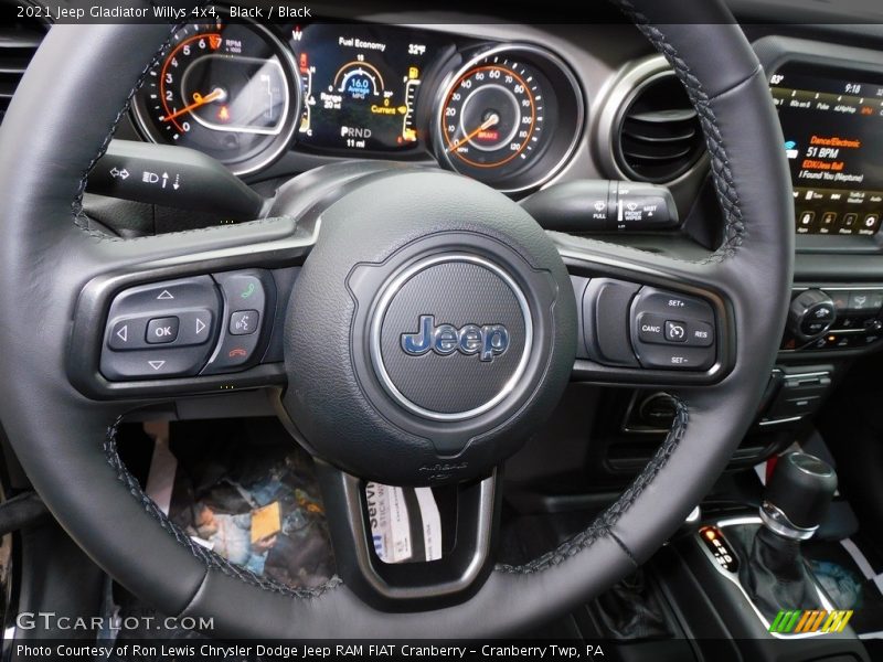  2021 Gladiator Willys 4x4 Steering Wheel