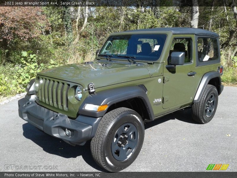 Front 3/4 View of 2021 Wrangler Sport 4x4