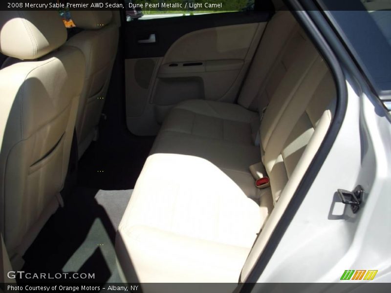 Dune Pearl Metallic / Light Camel 2008 Mercury Sable Premier AWD Sedan