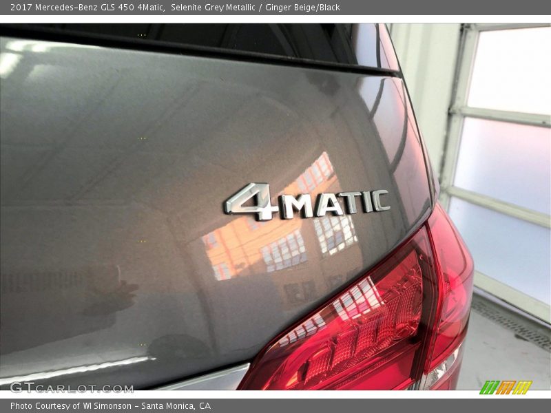 Selenite Grey Metallic / Ginger Beige/Black 2017 Mercedes-Benz GLS 450 4Matic