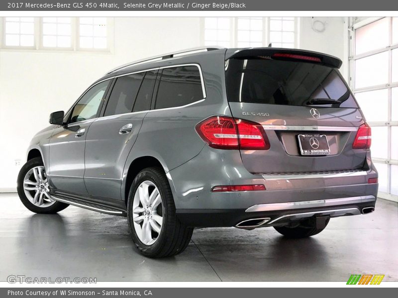 Selenite Grey Metallic / Ginger Beige/Black 2017 Mercedes-Benz GLS 450 4Matic