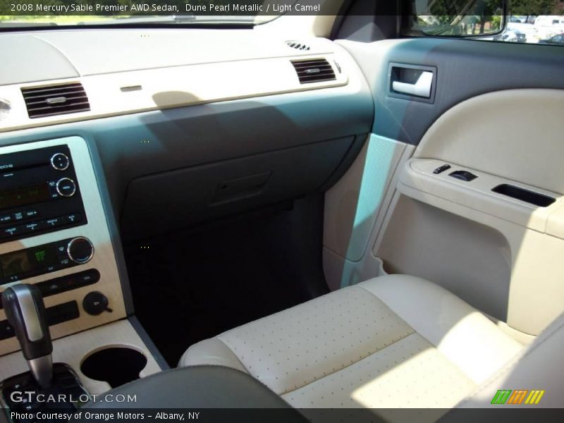 Dune Pearl Metallic / Light Camel 2008 Mercury Sable Premier AWD Sedan