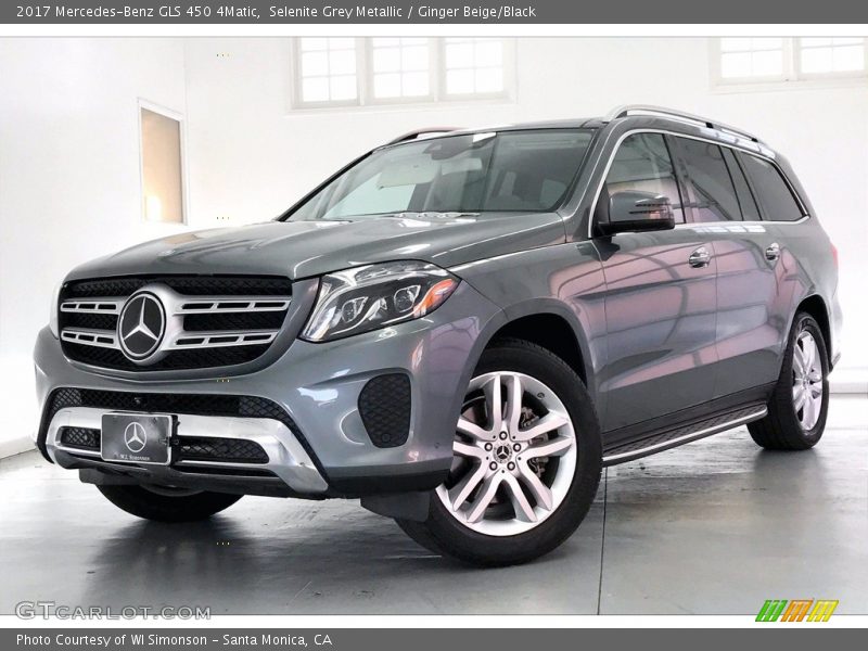 Selenite Grey Metallic / Ginger Beige/Black 2017 Mercedes-Benz GLS 450 4Matic