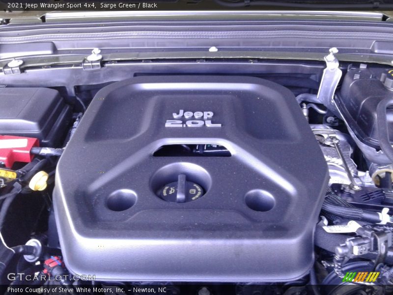  2021 Wrangler Sport 4x4 Engine - 2.0 Liter Turbocharged DOHC 16-Valve VVT 4 Cylinder