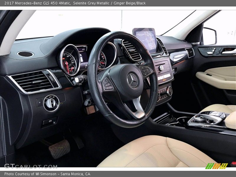 Selenite Grey Metallic / Ginger Beige/Black 2017 Mercedes-Benz GLS 450 4Matic
