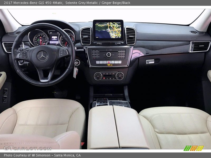 Selenite Grey Metallic / Ginger Beige/Black 2017 Mercedes-Benz GLS 450 4Matic