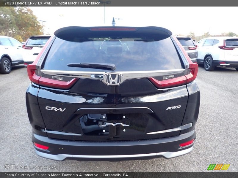 Crystal Black Pearl / Black 2020 Honda CR-V EX AWD