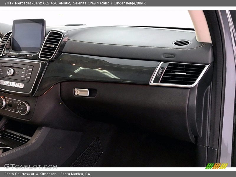 Selenite Grey Metallic / Ginger Beige/Black 2017 Mercedes-Benz GLS 450 4Matic