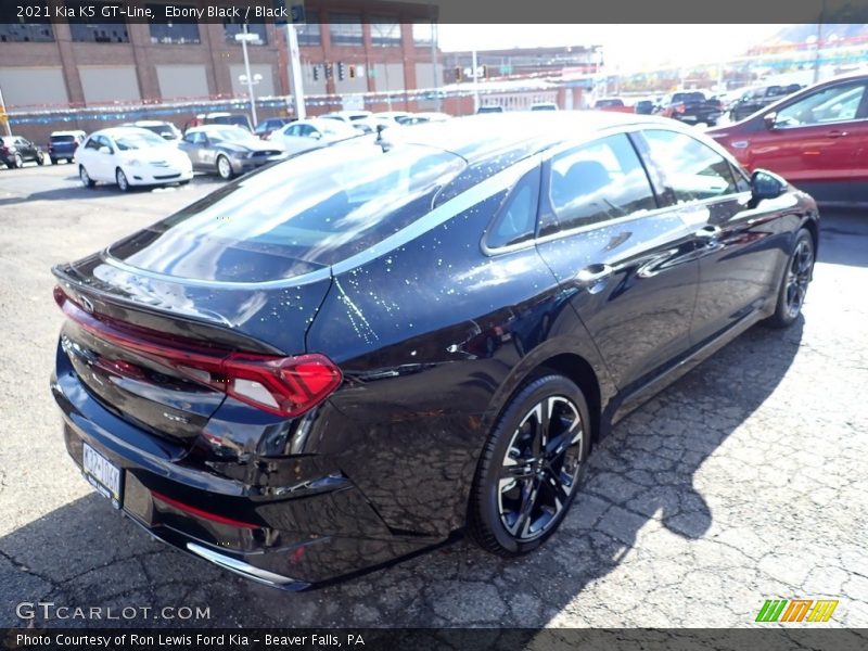 Ebony Black / Black 2021 Kia K5 GT-Line
