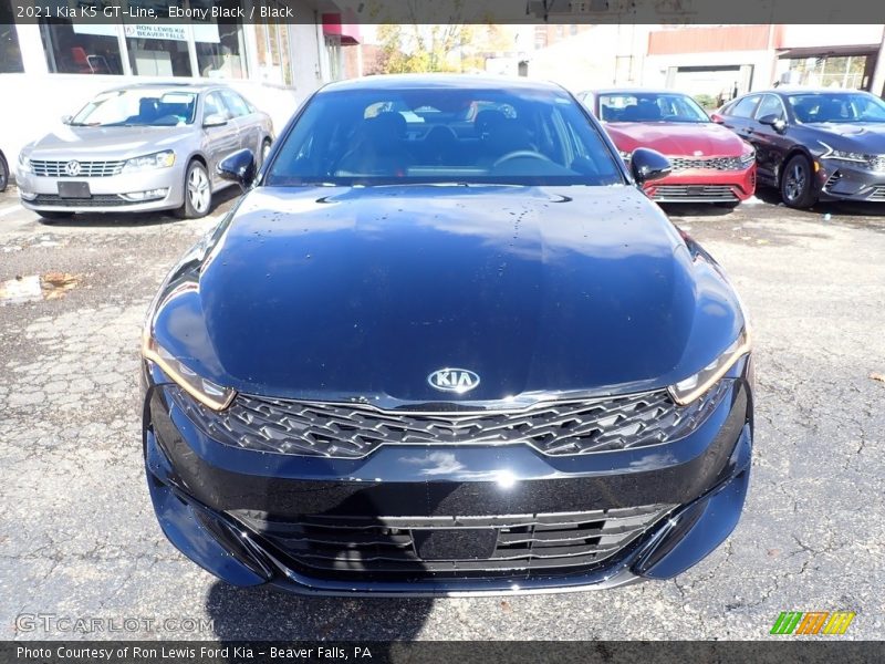 Ebony Black / Black 2021 Kia K5 GT-Line