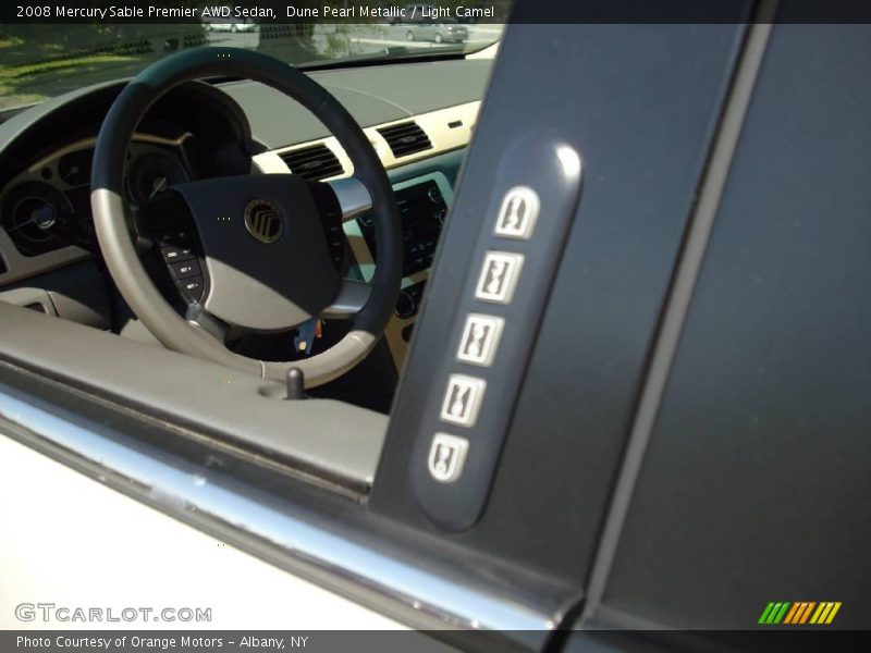 Dune Pearl Metallic / Light Camel 2008 Mercury Sable Premier AWD Sedan