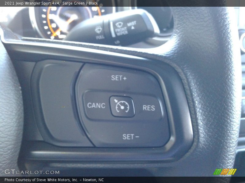 Sarge Green / Black 2021 Jeep Wrangler Sport 4x4
