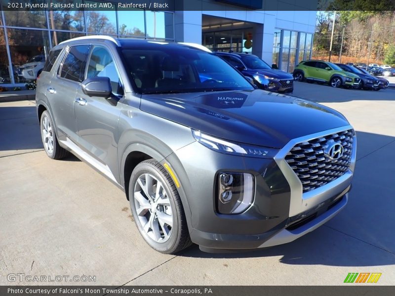 Front 3/4 View of 2021 Palisade Limited AWD