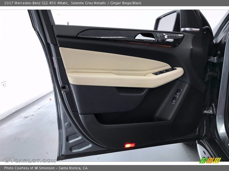 Selenite Grey Metallic / Ginger Beige/Black 2017 Mercedes-Benz GLS 450 4Matic