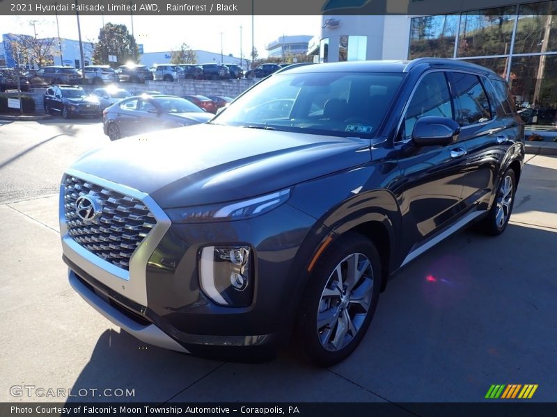 Rainforest / Black 2021 Hyundai Palisade Limited AWD
