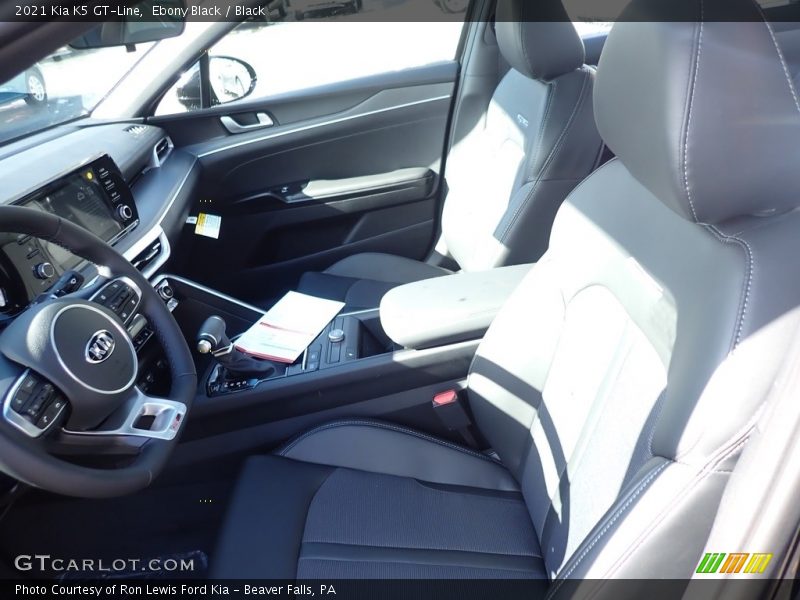 Front Seat of 2021 K5 GT-Line