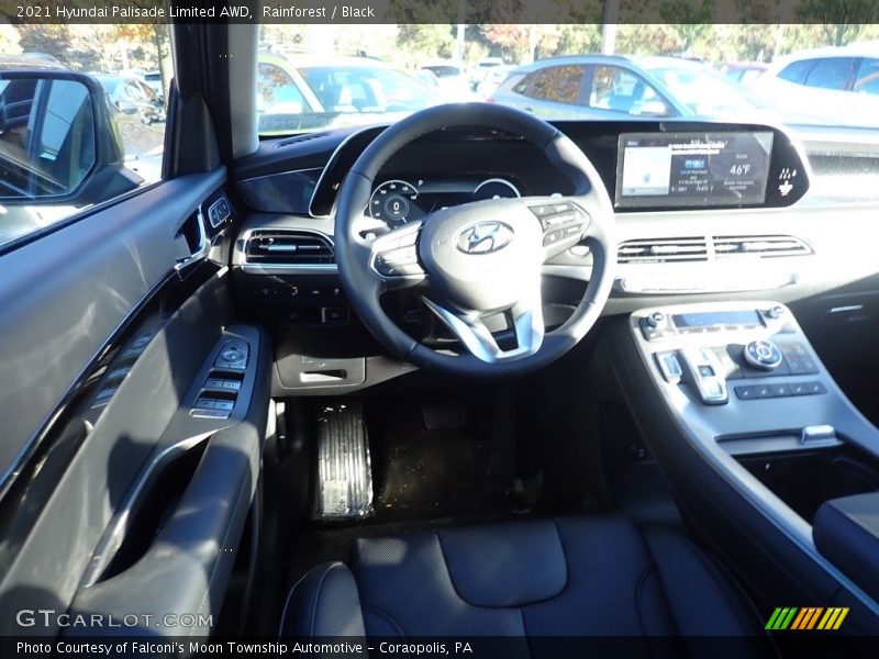Rainforest / Black 2021 Hyundai Palisade Limited AWD