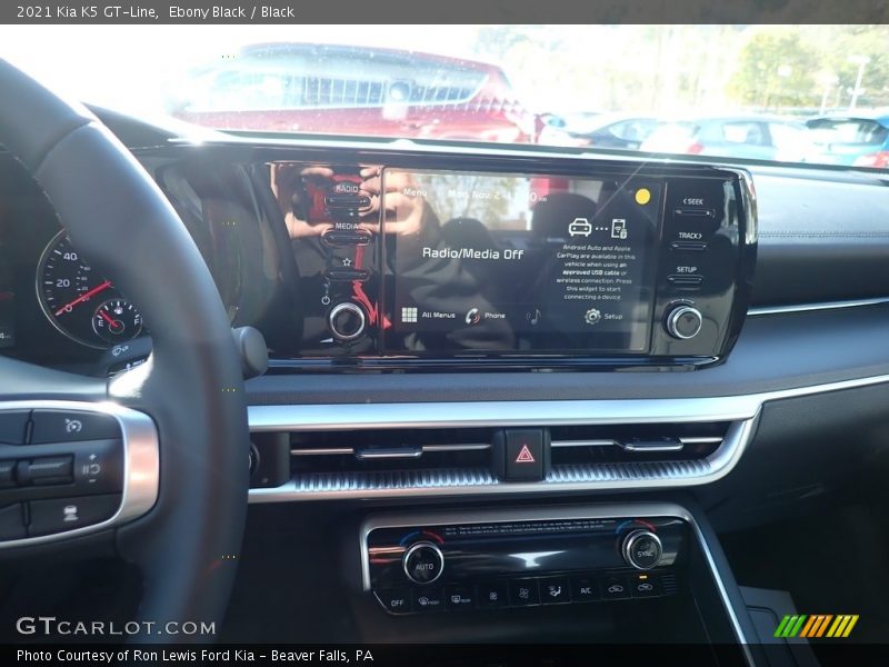 Ebony Black / Black 2021 Kia K5 GT-Line