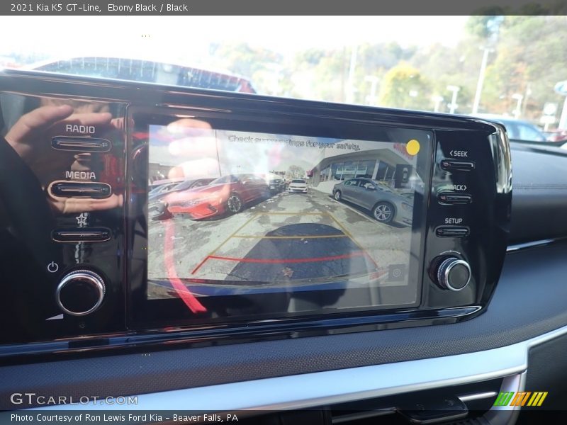 Ebony Black / Black 2021 Kia K5 GT-Line