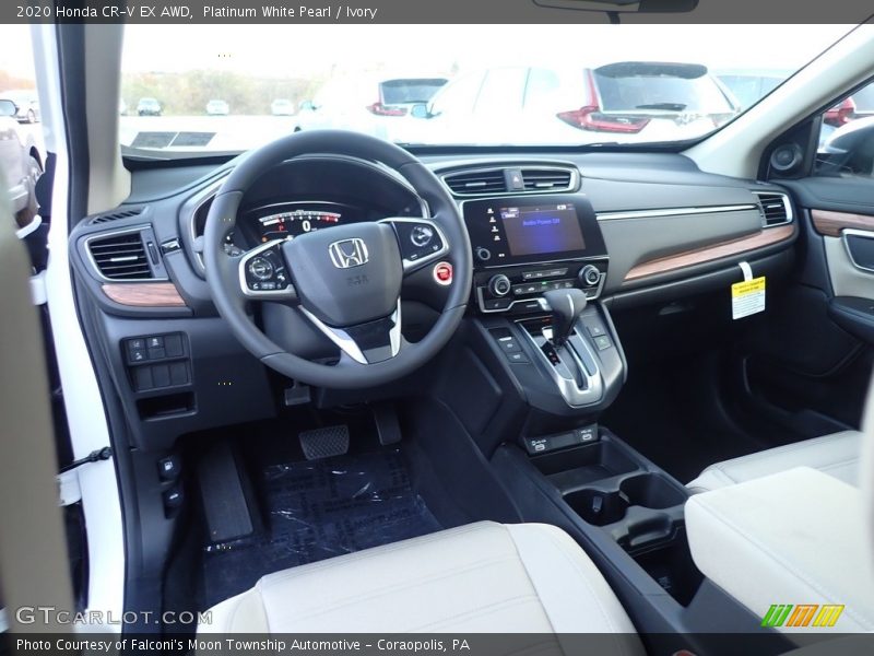  2020 CR-V EX AWD Ivory Interior