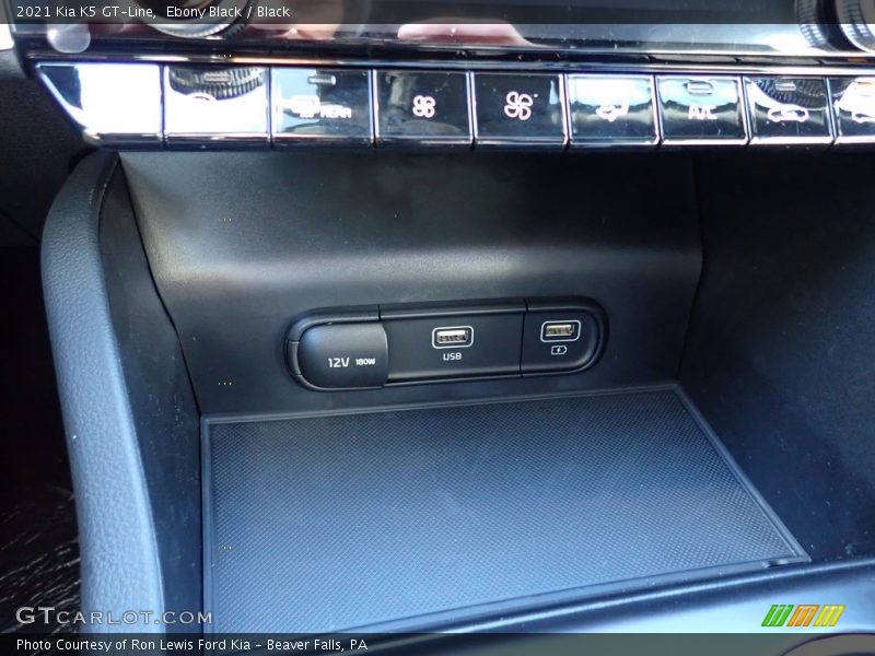 Ebony Black / Black 2021 Kia K5 GT-Line