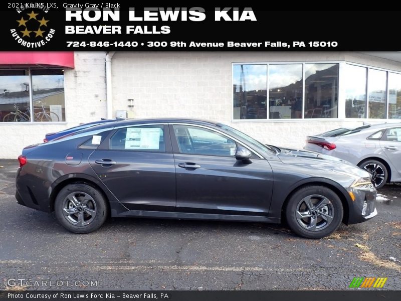Gravity Gray / Black 2021 Kia K5 LXS
