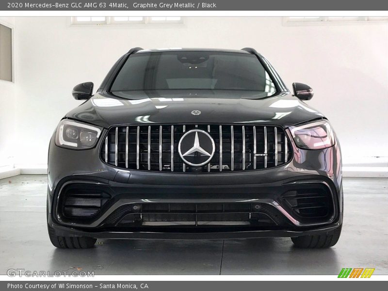 Graphite Grey Metallic / Black 2020 Mercedes-Benz GLC AMG 63 4Matic