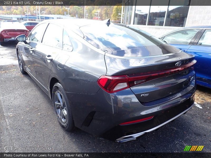 Gravity Gray / Black 2021 Kia K5 LXS