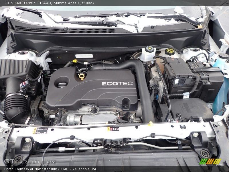 Summit White / Jet Black 2019 GMC Terrain SLE AWD