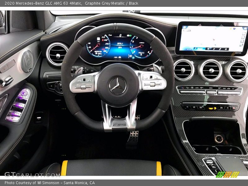 Dashboard of 2020 GLC AMG 63 4Matic