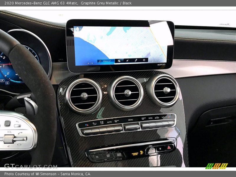 Controls of 2020 GLC AMG 63 4Matic